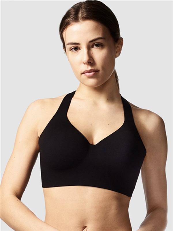 NEW Chantelle Large Sport High Impact Wirefree 2948 Black 87419