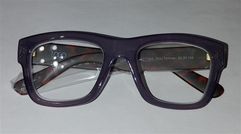 LOGO Lori Goldstein Signature Look Readers Thick Frame Gray Tortoise 1.5 #78208