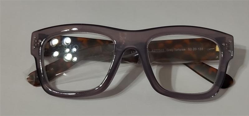 LOGO Lori Goldstein Signature Look Readers Thick Frame Gray Tortoise 1.5 #78208