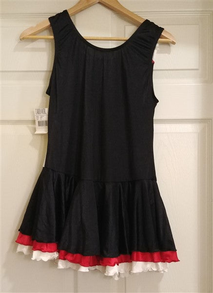 NWT Carol Wior Young Olympian Swim Cheer Dress Costume SZ Small 100074