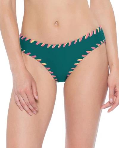 NWT Becca Camille M Reversible Twist Cheeky Bikini Swim Bottom #102989