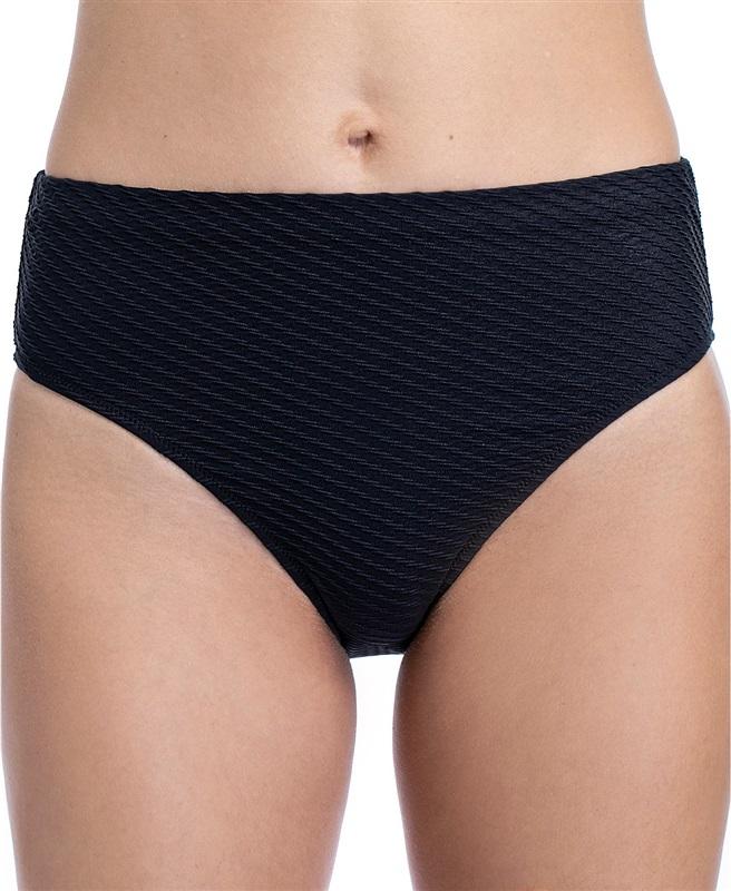 NWOT Profile By Gottex Ribbon SZ 8 Smocked High-Waist Bikini Swim Bottom #104098