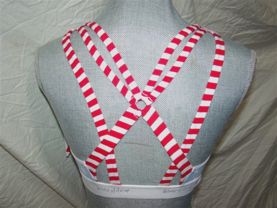 NEW Honeydew S Charlie Racerback Bra Stars n' Stripes American Flag 18083 108092
