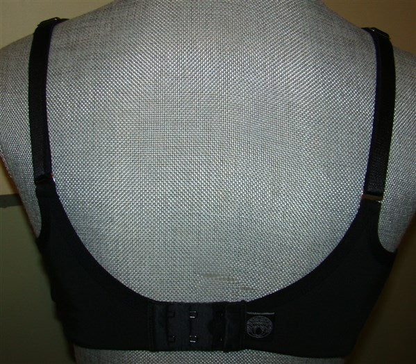NWOT Natori Convertible Underwire Performance Sports Bra 731439 Black 32D 109557
