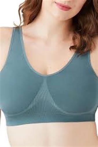 NWTD Wacoal 36 B-Smooth Bralette Green Bra 835275 109689