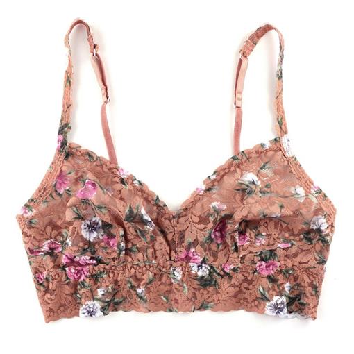NEW Hanky Panky S Bralette Bra 'Retro' Floral 109823