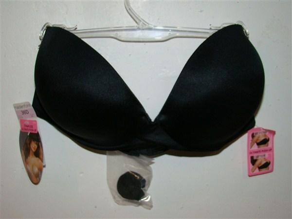 NWT Maidenform 36D Black One Fabulous Fit Strapless Bra 07955 111852