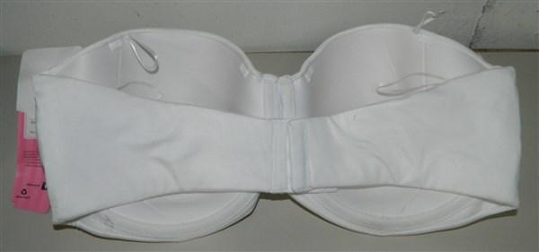 NWOT Maidenform 36B Pure Genius Strapless Coolfoam Bra 7130 White 112621