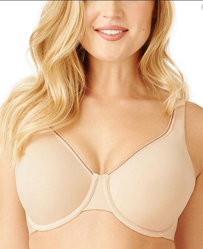 NWT Wacoal 42D High Standards Molded Underwire Bra 855352 Beige 113054