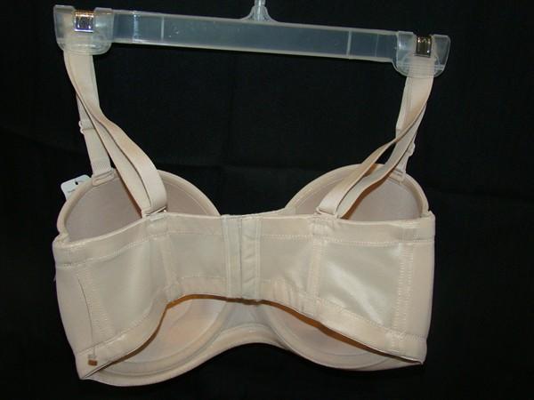NWOTD Wacoal 36DD Red Carpet Strapless Convertible Bra 854119 Beige 113079