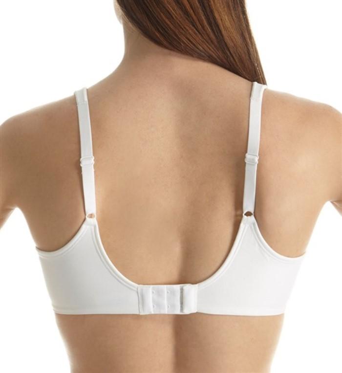 NWOT Olga 36D Play It Cool Underwire Contour Bra GB6281A White 114452