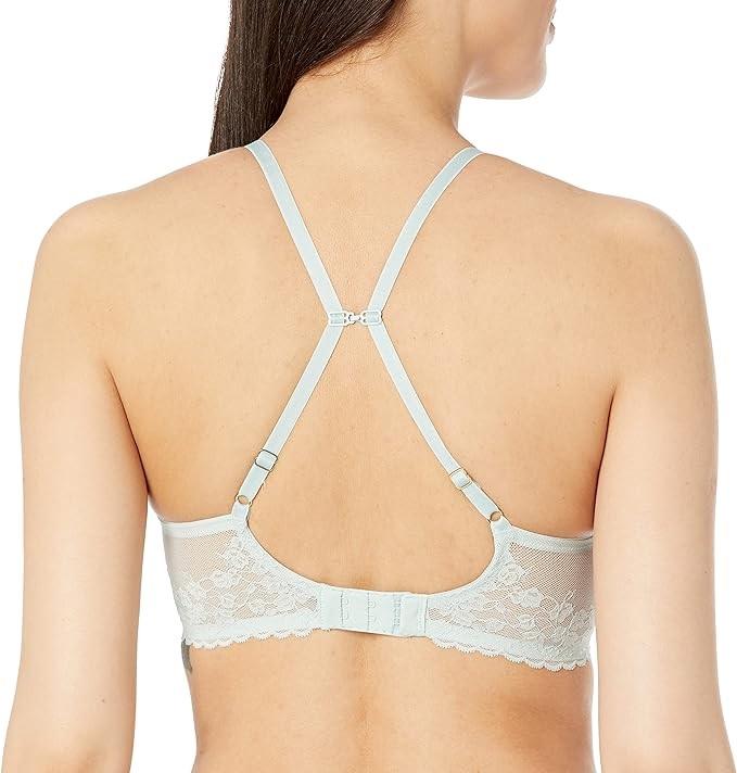 NWT Natori 36DDD Cherry Blossom 721191 Convertible Bra Green 114485
