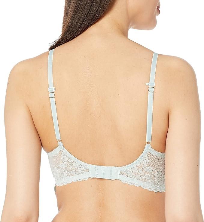 NWT Natori 36DDD Cherry Blossom 721191 Convertible Bra Green 114485