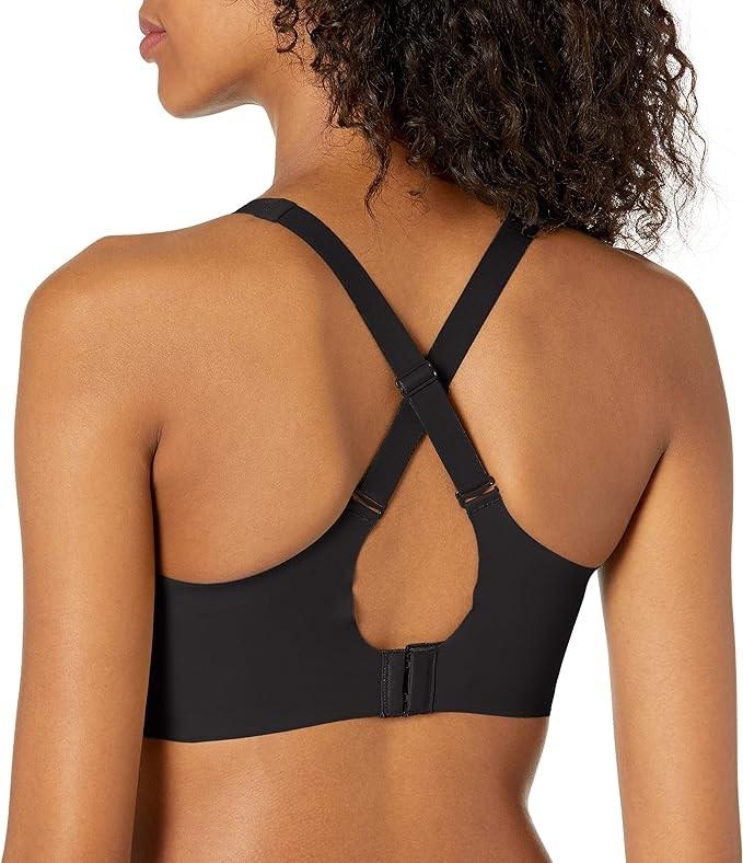 NWOT Bali L Comfort Revolution Easylite Wireless Bra DF3496 Black 115339