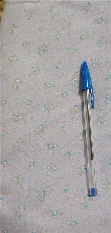 Vintage 1980's Polyester Rayon Purple Ditsy Floral Fabric 5 Yards #76168