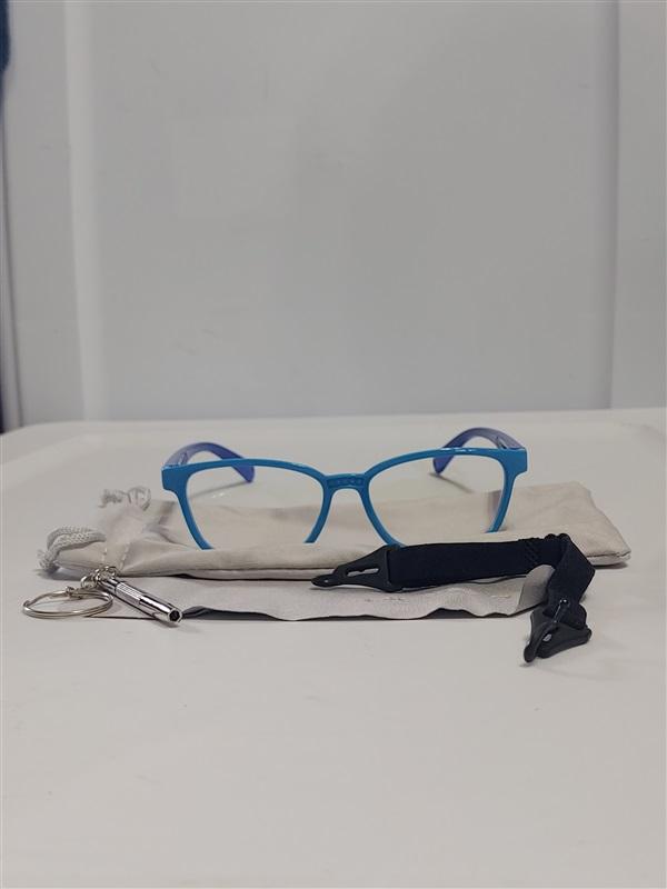 NWT Aieyezo Children Small Blue Light Blocking Computer Glasses 87271