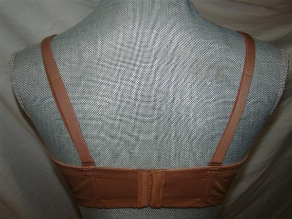 NEW Wacoal 38D Red Carpet Strapless Convertible Bra 854119 Brown #51912
