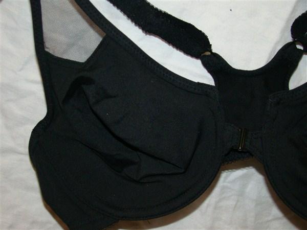NEW Body by Wacoal T-Back 36D Black Bra 65124 #52598