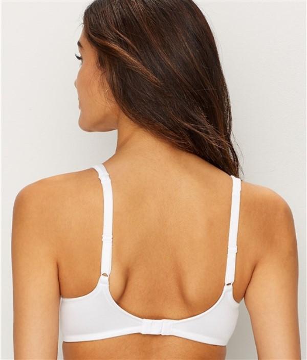NEW Vanity Fair 40DD Body Shine Full-Coverage Underwire Bra 75298 White #70114