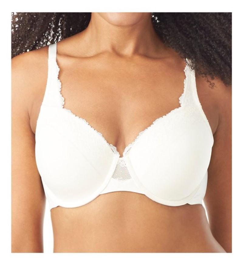 NWOt Olga Cloud 9 Lace Underwire Contour Bra GF7961A Ivory 42C #72156