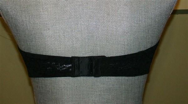 NEW Wacoal Halo Lace Strapless Black Bra 38D Underwire 854205 Free Ship #73885