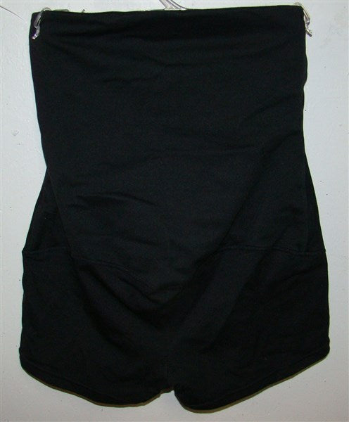 NWOt Flexees L Black Fat Free Dressing Hi-Waist Boyshort Panty 2107 #75865