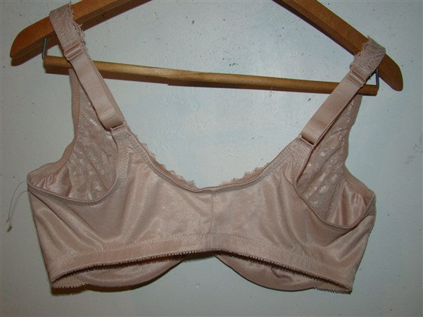 NEW Glamorise Wonderwire Front Close Bra 9245 Beige 42F #76132