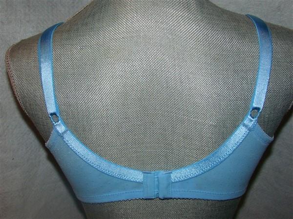 NEW Wacoal Chantilly Lace Retro Chic 855186 Blue 34C Bra #76771