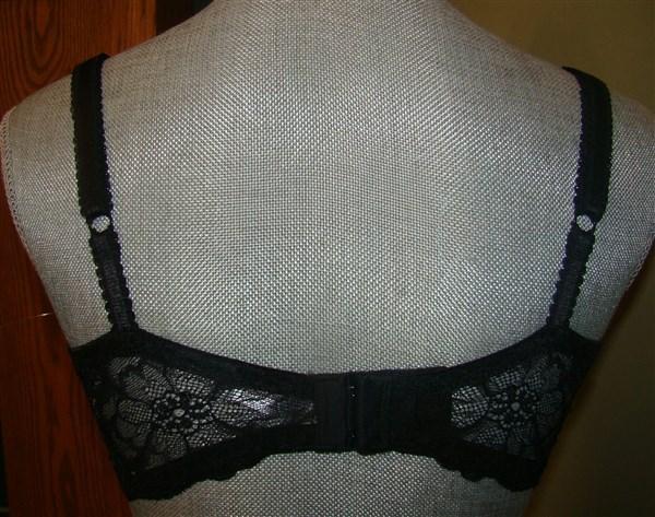 NWT Wacoal 36D Black French Garden Seamless 85340 Underwire T-Shirt Bra 77209