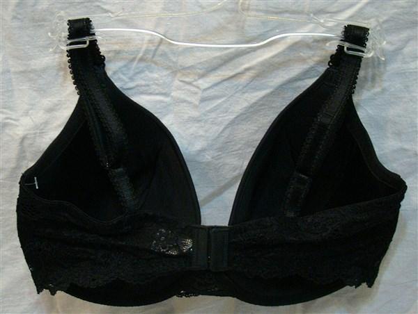 NWT Wacoal 36D Black French Garden Seamless 85340 Underwire T-Shirt Bra 77209