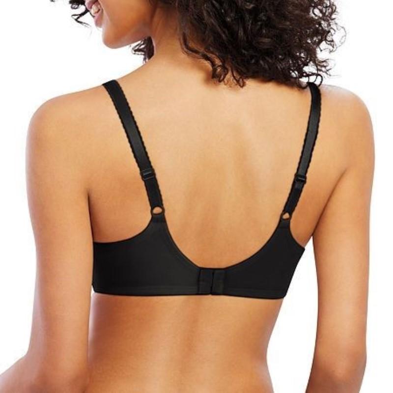 NEW Bali 40C Beauty Lift Natural Lift Underwire Bra 6563 Black #77459