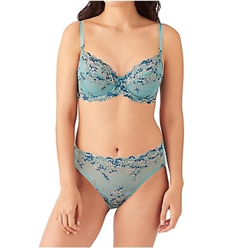 NEW Wacoal 36DDD Embrace Lace Green Underwire Bra 65191 #79153