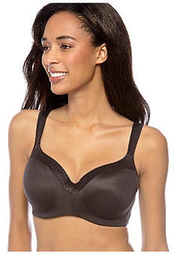 PO Playtex Secrets 44C Bra Full-Figure Underwire Balconette 4823 black #79275