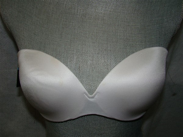 NEW Maidenform 38D Comfort Devotion Custom Lift Strapless Bra 9417 White #79801