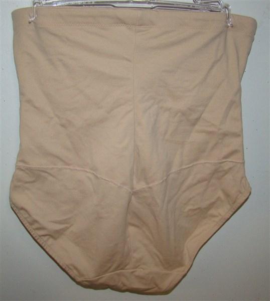 NWOt Flexees Fat Free Dressing Hi Waist Brief Panty Shaper 1854 LG #79819