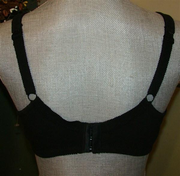NEW Comfort Choice Black 44DD Soft Cup Full Coverage Bra #79870