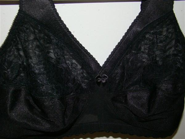 NEW Glamorise 36C Magic Lift Full Figure Support Bra 1000 Black #80090