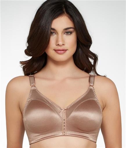 NWOT Bali Double Support Wireless Bra 3820 Beige 36B #81609