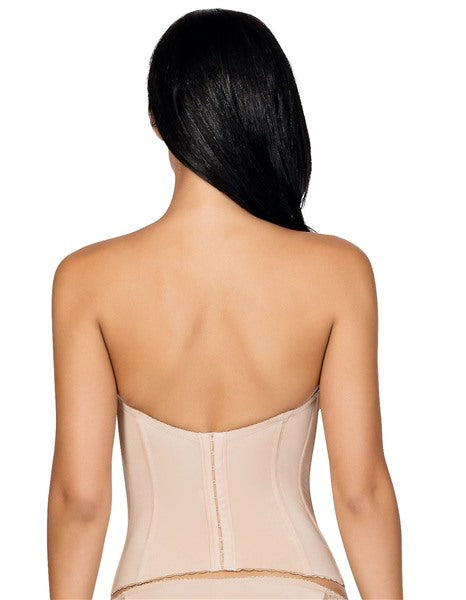 NWT Parfait Elissa Low Back Bustier Beige P5017 36E #81909