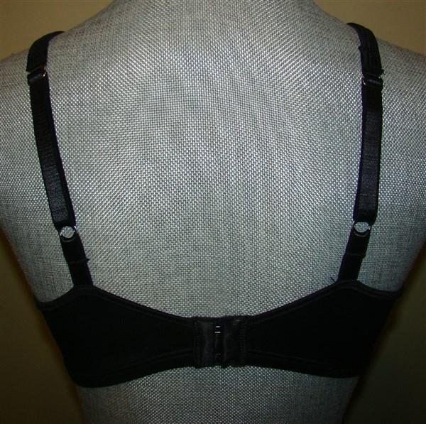 NWT Bali 34DDD Passion for Comfort Minimizer Underwire Bra 3385 Black #81912