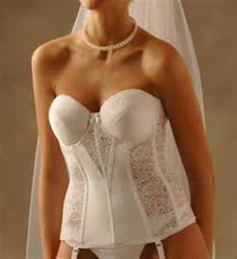New Va Bien 38B Bustier Full Figure Strapless Lacy Torsolette 523 #82578