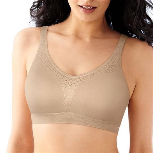 NWOT Bali Bra Comfort Revolution Seamless Microfiber Crop Top 103J Bge XL 82589