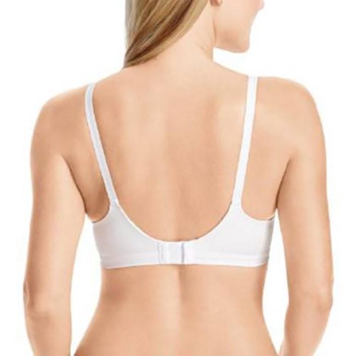 NWTD Warners 36D Play it Cool Wirefree Contour Bra with Lift RN3281A White 82665