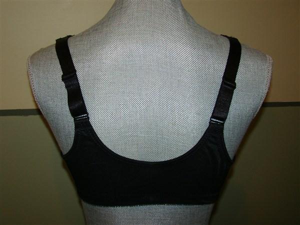 NEW Glamorise Wonderwire Front Close Bra 9245 Black 40B #82860