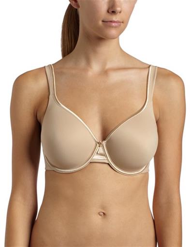 NWOT Vanity Fair Bra 40C Beige Body Caress Full Coverage Contour Bra 75335 83077