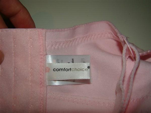 NEW Comfort Choice Pale PINK Wirefree Back Hook Seamless Leisure Bra 52B #83156