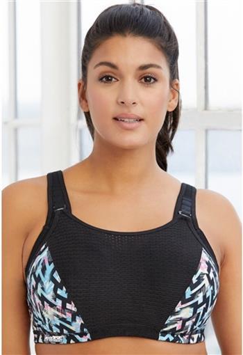 NEW Glamorise 42G Elite Performance Adjustable Underwire Sports Bra 9167 #83190