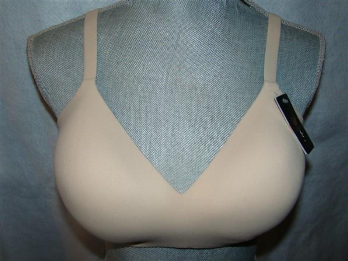 NWOT Wacoal How Perfect Soft Cup Bra 852189 Beige 38D #83211