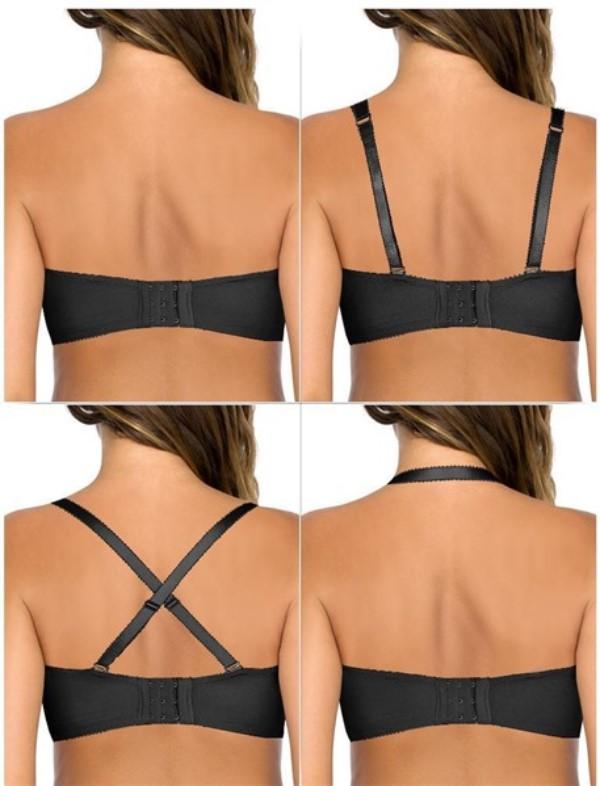 NEW Parfait 36D Elissa Full-Fig Convertible Strapless Contour Bra P5011 83373