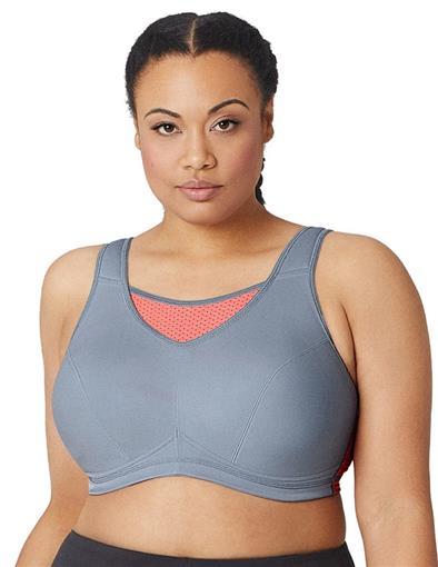 NWOt Glamorise 36D Elite Performance Med-Impact Camisole Sports Bra 1067 83754